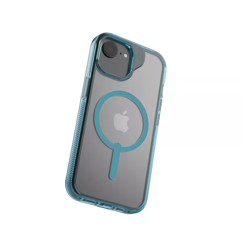 Capa ZAGG Santa Cruz Snap para iPhone 17e/16e/15/14/13 - azul