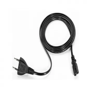Zebra Cabo de alimentação - ficha europeia para IEC 60320 C7, 2m, preto