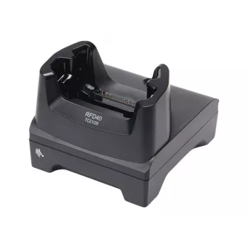 Estação de carregamento individual Zebra para TC21/TC26 – docking station com sincronização de dados USB-C