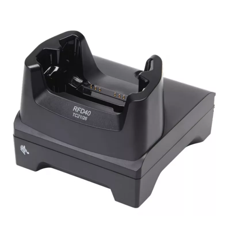 Estação de carregamento individual Zebra para TC21/TC26 – docking station com sincronização de dados USB-C