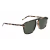 Óculos de sol ZEISS MAN ZS22507S57162 armação retangular em acetato preta lentes cinzentas 57/16/145 mm