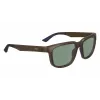 Óculos de sol ZEISS MAN ZS23530S55173 armação quadrada preta lentes cinzentas 55/17/145 mm