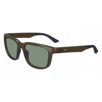 Óculos de sol ZEISS MAN ZS23530S55173 armação quadrada preta lentes cinzentas 55/17/145 mm