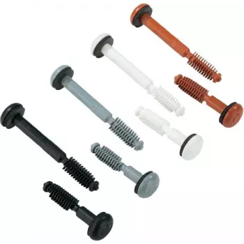 Zeller Present 17121 Barra de Ganchos em Aço Inoxidável com 4 Ganchos, 435 mm, Prateado Escovado
