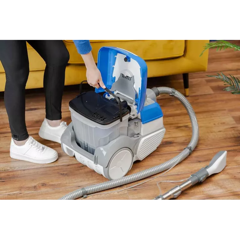 Aspirador com saco Zelmer Leon ZVC9150D, 2100 W, filtro HEPA H13, azul