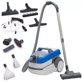 Aspirador com saco Zelmer Leon ZVC9150D, 2100 W, filtro HEPA H13, azul