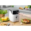 Zelmer ZAF5501W Fritadeira de ar quente sem óleo, 5L, 1500W, painel tátil digital, branco