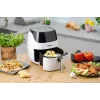 Zelmer ZAF5501W Fritadeira de ar quente sem óleo, 5L, 1500W, painel tátil digital, branco