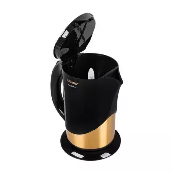 Chaleira elétrica Zelmer ZCK7630 Crystal Gold 1,7 l 2200 W preto e dourado