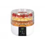Desidratador de alimentos Zelmer ZFD1005 520W com 5 tabuleiros transparentes e controlo eletrónico