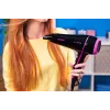 Secador de cabelo iónico Zelmer ZHD8360 2200W preto/prateado com difusor