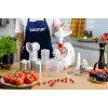Picadora de Carne Zelmer ZMM4050B 1900W com 3 discos, enchimento de salsichas, conjunto de acessórios Kubbe e cortador de legumes