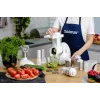 Picadora de Carne Zelmer ZMM4050B 1900W com 3 discos, enchimento de salsichas, conjunto de acessórios Kubbe e cortador de legumes