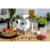 Picadora de Carne Zelmer ZMM4050B 1900W com 3 discos, enchimento de salsichas, conjunto de acessórios Kubbe e cortador de legumes