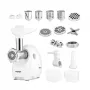 Picadora de Carne Zelmer ZMM4050B 1900W com 3 discos, enchimento de salsichas, conjunto de acessórios Kubbe e cortador de legumes