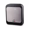 Torradeira de sanduíches Zelmer ZSM7410 1200W para 4 sanduíches, placas antiaderentes, aço inoxidável/preto