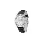 Relógio de quartzo suíço ZENO MAN 6662-7004Q-G3 42mm Mostrador preto Bracelete de couro genuíno
