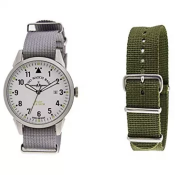 Relógio automático ZENO MAN ZE5231-6 43mm mostrador preto bracelete de pele