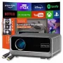 Projetor portátil ZENWIRE G60 Android Google TV Full HD 4K 39000 lúmenes WiFi Smart