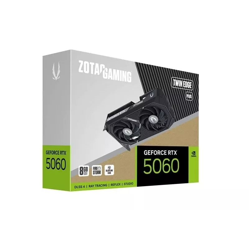 Placa gráfica ZOTAC GAMING GeForce RTX 5060 Twin Edge PLUS 8GB GDDR7