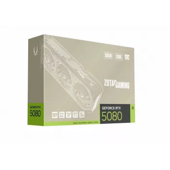 Placa gráfica ZOTAC GAMING GeForce RTX 5080 SOLID Core OC 20th Anniversary Edition