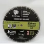 Disco de diamante ZOYA 350 mm segmentado Turbo Cut Indian Professional