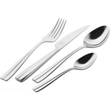 Conjunto de talheres ZWILLING Constance 68 peças em aço inoxidável, serviço para 12 pessoas, adequado para máquina de lavar loiça, superfície polida