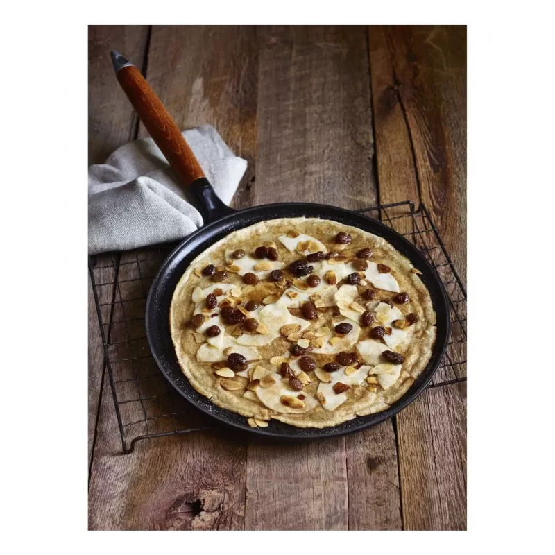 Frigideira de Ferro Fundido ZWILLING STAUB com Cabo de Madeira 40509-525-0 - 28 cm
