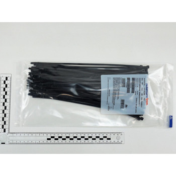 HellermannTyton T50I 111-05256 abraçadeiras, 305 × 4,6 mm, preto, 100 unid.