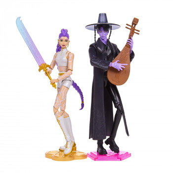 Mattel JRY40 KPop Demon Hunters Rumi e Jinu figuras de ação, conjunto de 2