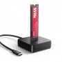 AXAGON ADSA-M2C11L Dock para SSD M.2 NVMe, USB-C 10Gbps