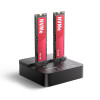 Dock AXAGON ADSA-M2C22L para dois SSD M.2 NVMe, USB-C 20Gbps, função de clonagem