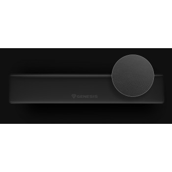 Genesis Rubid 600 NPG-2390 Apoio de pulso, 440 × 88 mm, preto