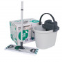 ECO EGO CIRCULAR POWER Conjunto de mopa plana com balde de 13 L e espremedor