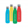 GIOSTYLE Garrafa térmica Energy 0,5L com isolamento a vácuo, Vermelho/Azul-claro/Amarelo/Verde