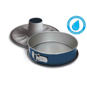 Forma de mola redonda GUARDINI XBake para bolo 26 cm revestimento antiaderente aço carbono