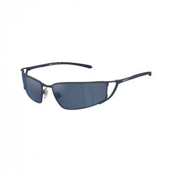 Óculos de sol Arnette AN3093-749-55 para homem, retangulares, preto mate / cinzento-escuro, 64-16-120 mm