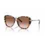 Óculos de sol de mulher Michael Kors MK2185BU34491 Cat-Eye, armação tartaruga castanho-escuro, lentes degradê castanhas, 56/17/140 mm