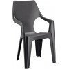 KETER cadeira de jardim Dante High Back cinzento