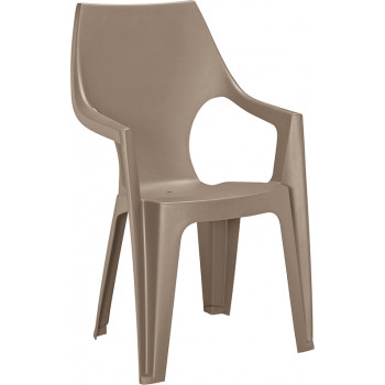 KETER cadeira de jardim Dante High Back bege