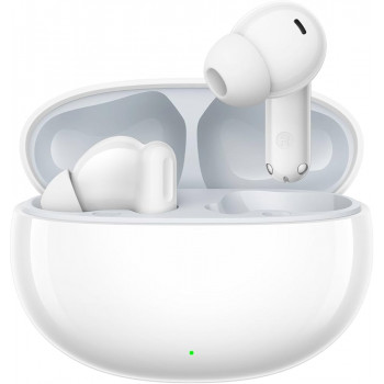 Auscultadores true wireless realme TechLife Buds RMA2506 com Bluetooth 5.3, driver de graves de 10 mm, ENC, bateria de 28 h, IPX5, branco