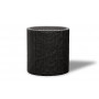 Vaso de flores KETER cilíndrico médio vaso de planta cinzento