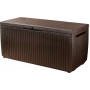 Caixa de arrumação KETER Springwood caixa de arrumação 305L castanho