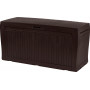 KETER Caixa de arrumação Comfy 270L castanho