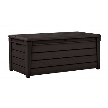 KETER Caixa de arrumação Brightwood 454L castanho