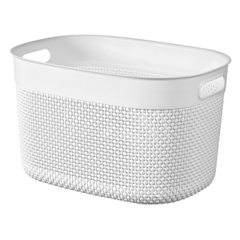 Cesto CURVER Filo L 18L 38x28x22cm branco