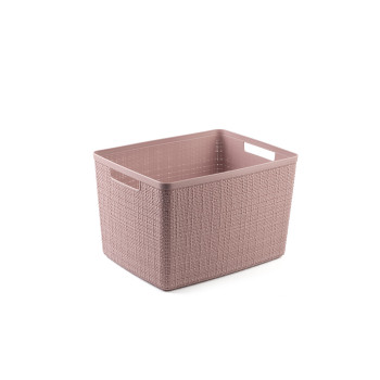Cesto CURVER Jute L 20L 36x28x23cm rosa