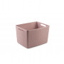 Cesto CURVER Jute L 20L 36x28x23cm rosa