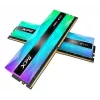 DIMM 32 GB DDR5-6400 (2x 16 GB) Dual-Kit, memória prateada, AX5U6400C3216G-DCLANRSG, Lancer Neon RGB, INTEL XMP, AMD EXPO