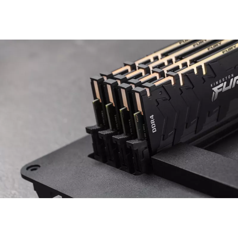 Desktop DDR4 16GB (2x8GB) 4266MT/s CL19 288-Pin DIMM Kingston FURY Renegade RGB, 1,4V, XMP 2.0